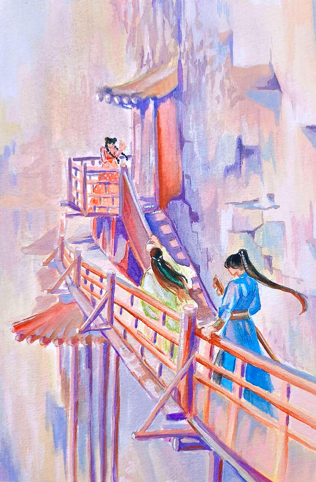 The hanging temple